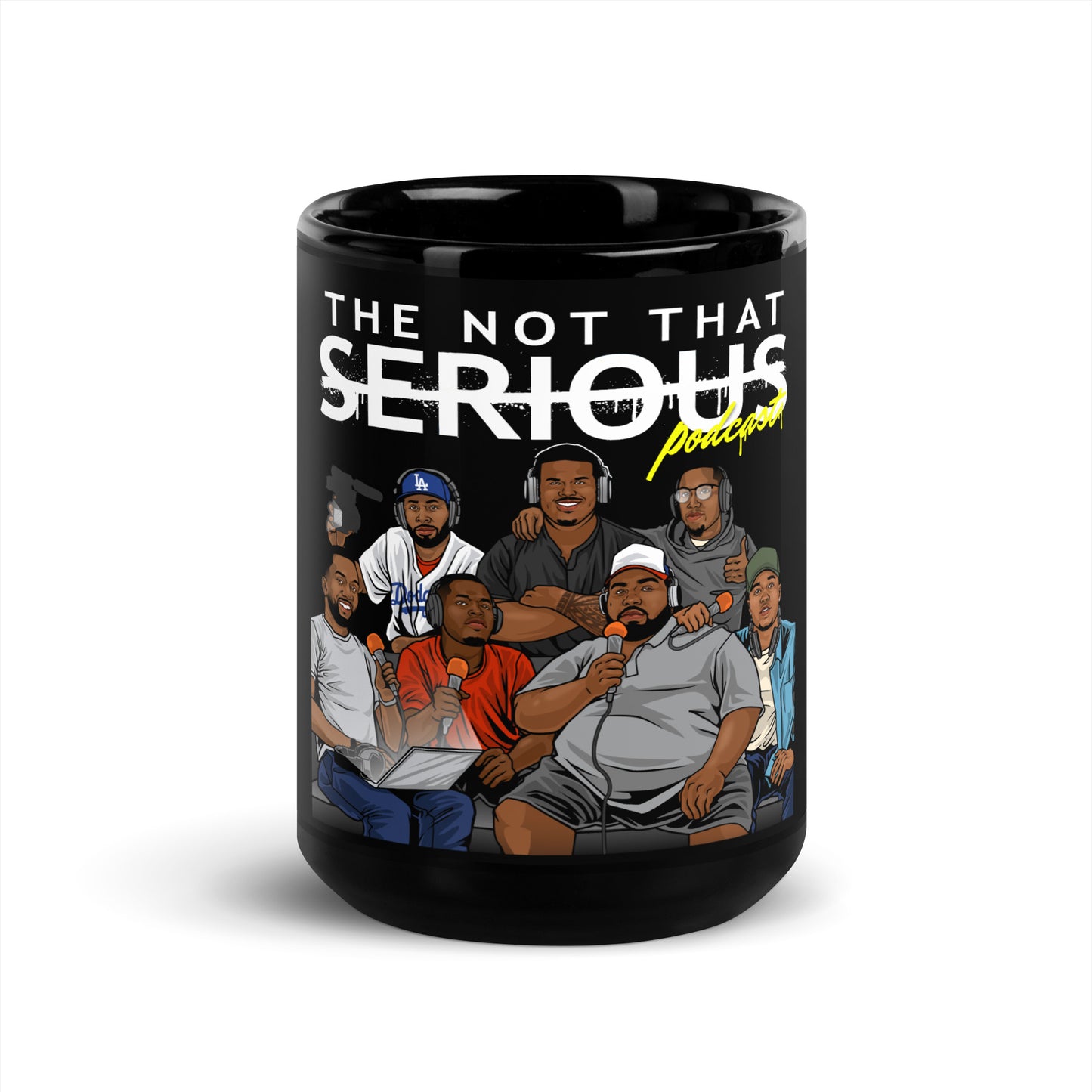 NTS Gang Black Glossy Mug